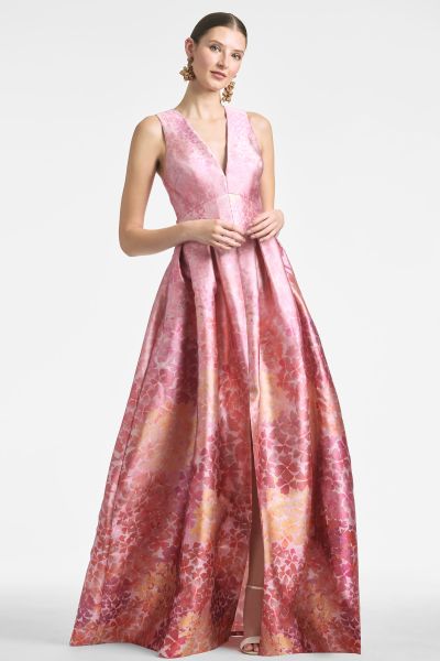 Brooke Gown - Light Sunset Hydrangea Sachin & Babi Women Gowns