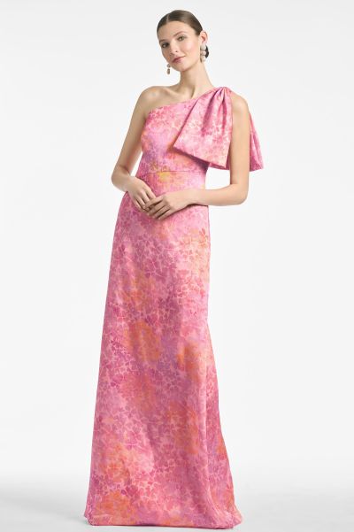 Women Gowns Sachin & Babi Chelsea Gown - Pastel Sunset Hydrangea