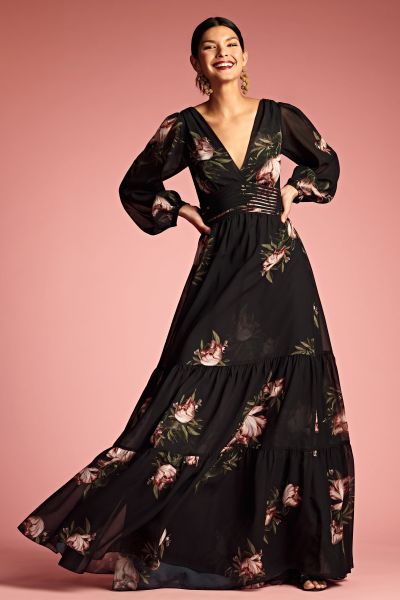 Gowns Sachin & Babi Women Jules Gown - Noir Blossom