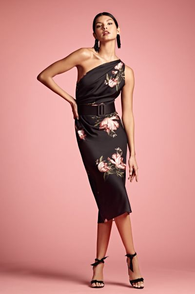 Sachin & Babi Women Carmen Dress - Noir Blossom Dresses