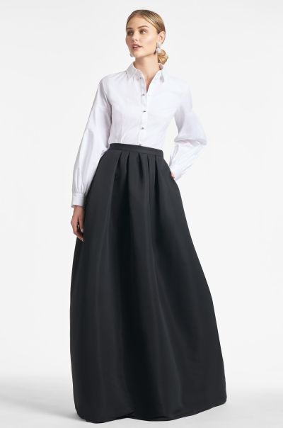 Ava Skirt - Black Sachin & Babi Skirts Women