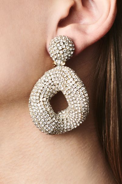 Kate Earrings - Crystals Women Earrings Sachin & Babi