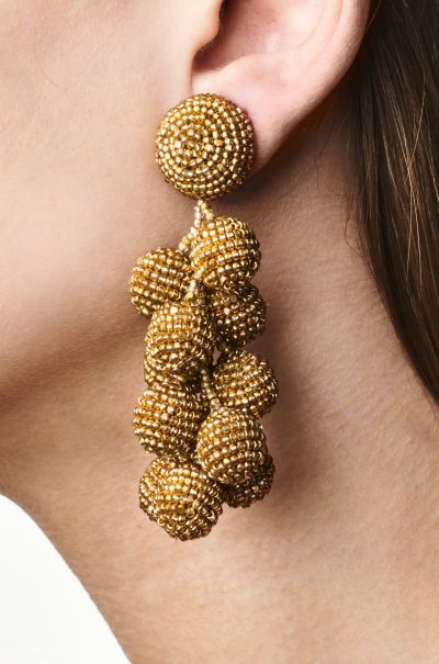 Sachin & Babi Women Earrings Coconuts Earrings - Smooth Beads