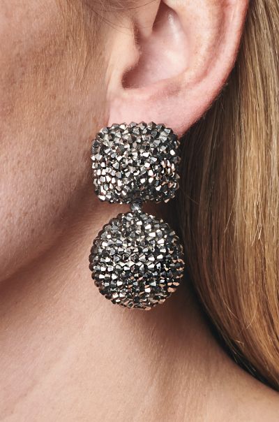 Sachin & Babi Women Earrings Lydia Earrings - Metallic Beads