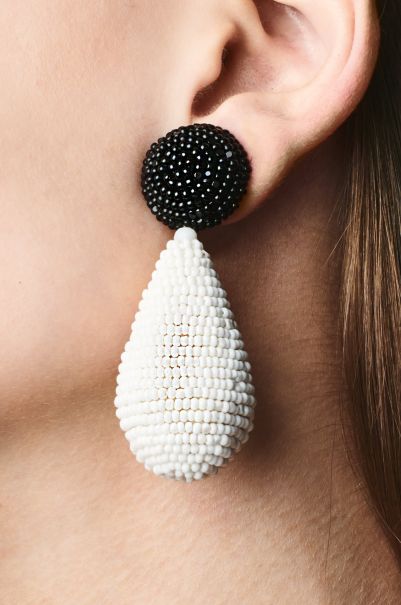 Earrings Women Sachin & Babi Alena Earrings - Smooth Beads