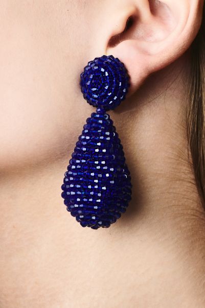 Alena Earrings - Faceted Beads Sachin & Babi Earrings Women