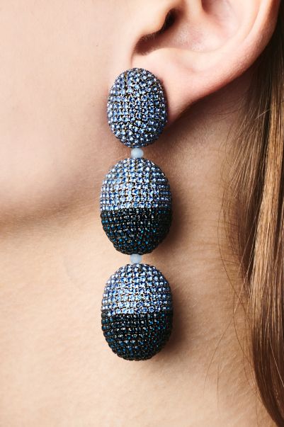 Women Lanah Earrings - Crystals Earrings Sachin & Babi