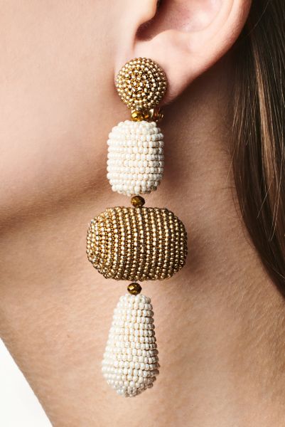 Josephine Earrings - Smooth Beads Sachin & Babi Earrings Women