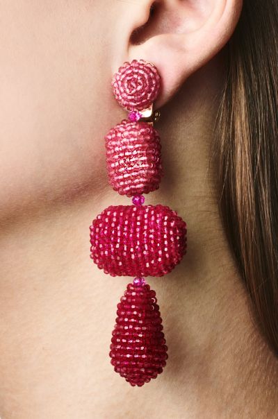 Women Earrings Sachin & Babi Josephine Earrings - Faceted Beads