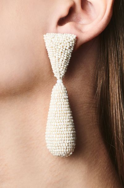Women Rhea Earrings - Smooth Beads Sachin & Babi Earrings