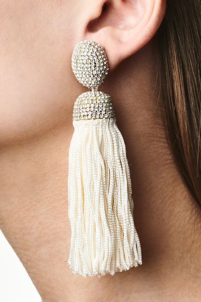 Sachin & Babi Earrings Hilary Earrings - Crystals / Thread Women
