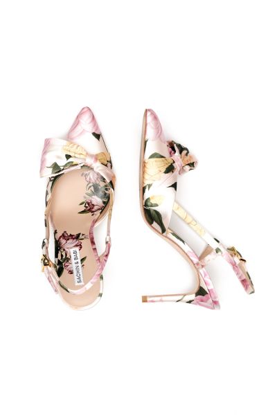 Shoes Lenox Obi-Bow Slingback - Pink Lemonade Bouquet Sachin & Babi Women
