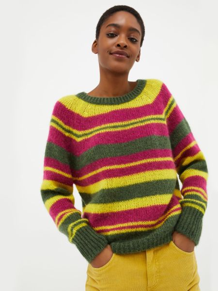 Sweaters And Cardigans Mohair-Blend Pullover Max&Co Bright Green Women Time-Limited Discount
