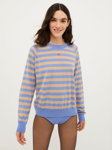Merino Wool Jumper Personalized Sweaters And Cardigans Women Max&Co Light Blue
