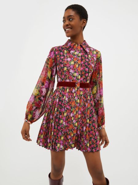 Printed Shirt Dress User-Friendly Lilac Pattern Dresses And Jumpsuits Max&Co Women