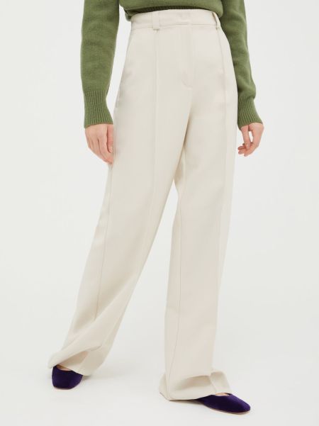 Women Suits Max&Co Ice Relaxed-Fit Trousers Safe