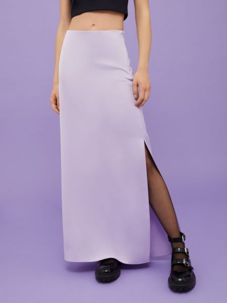 Pencil Maxi Skirt Max&Co. With Looney Tunes Skirts Lilac Women Professional