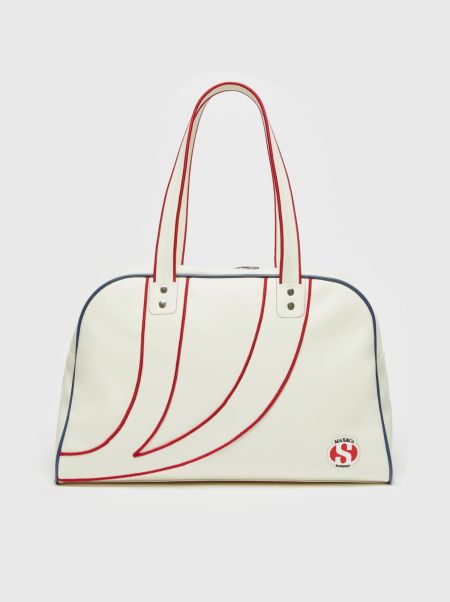 Bags White Women Innovative Max&Co. With Superga Bowling Bag